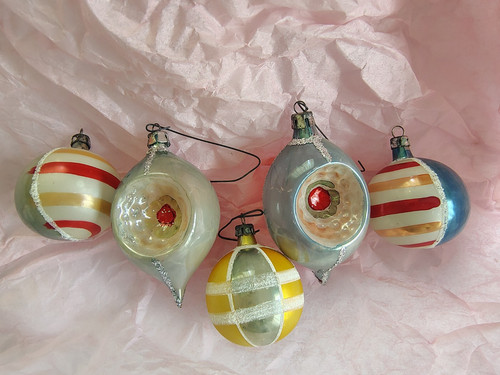 Vintage mercury glass - vintage,