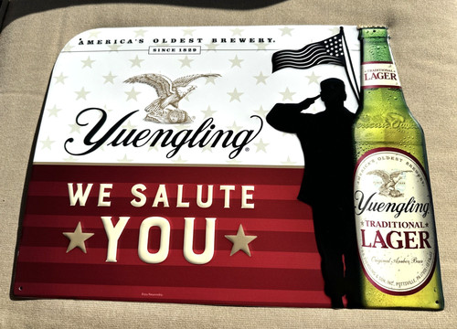 Yuengling beer sign military - yuengling,
