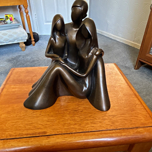 Abstract couple embrace - abstract,