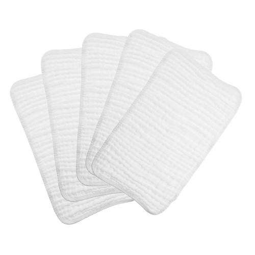 Baby burp cloths 5pcs - burp,