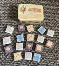 Potter & Moore Tin Box & 17 ( Unused Boxed) Travel Size Soaps- **Good Clean Con