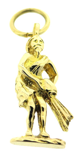 Gold aquarius zodiac - aquarius, charms