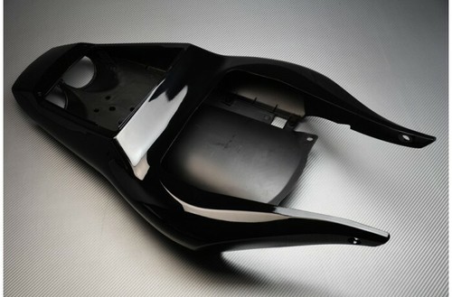 Complete black rear tail - black,