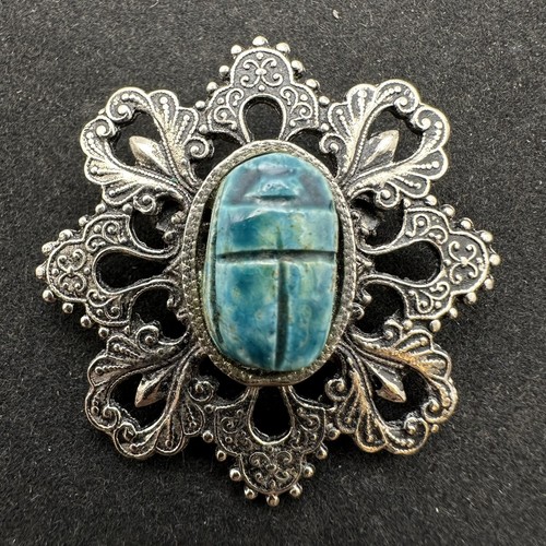 Vintage egyptian scarab - egyptian,