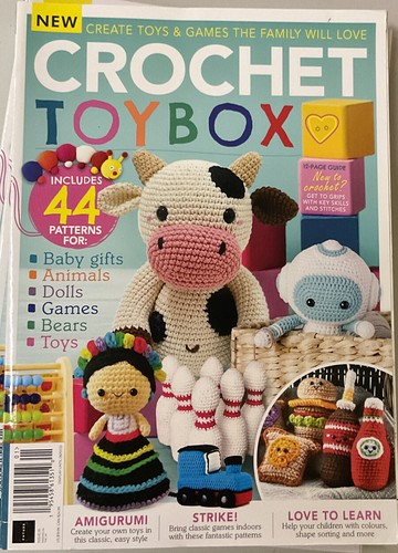 Crochet toybox magazine new - toybox,