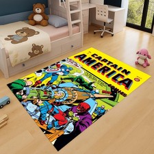 Captain America Rug, Comic