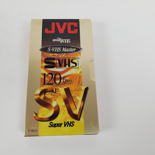 Jvc vhs master super - s-vhs,