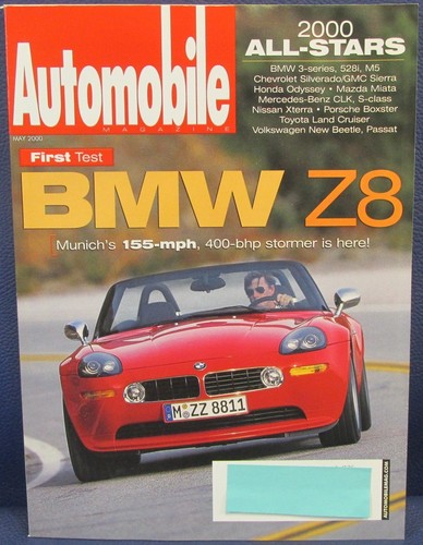 Automobile magazine may 2000 - automobile,