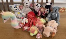 Beanie Baby Bundle 9 Piece Job