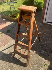Vintage wooden painters step