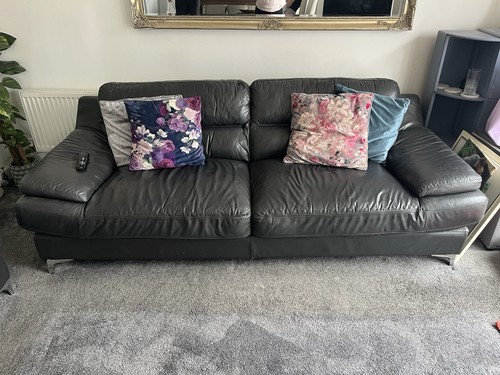 Sofology large seater - seater, black