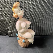 Vtg 10” Naughty Naked Lady