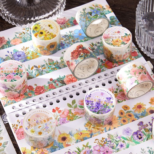 Blossom flower adhesive - flower, washi