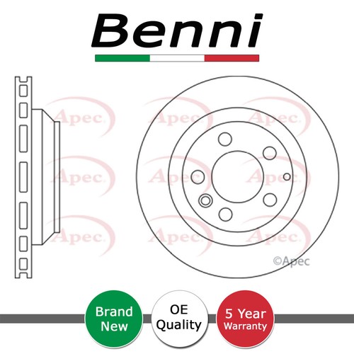 Brake disc rear benni - 1x,