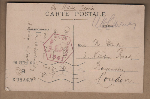 Ww1 army post office - post,