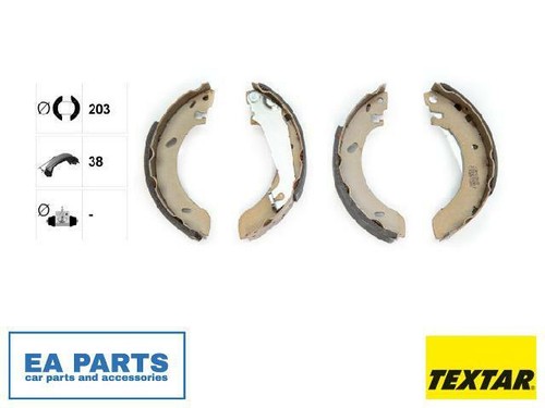 Brake shoe set for - set, orion