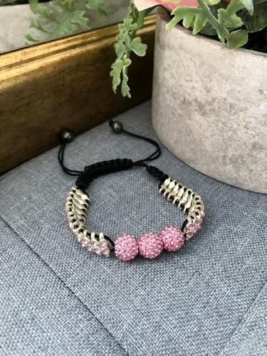 Ladies pink sparkle cord - ladies,