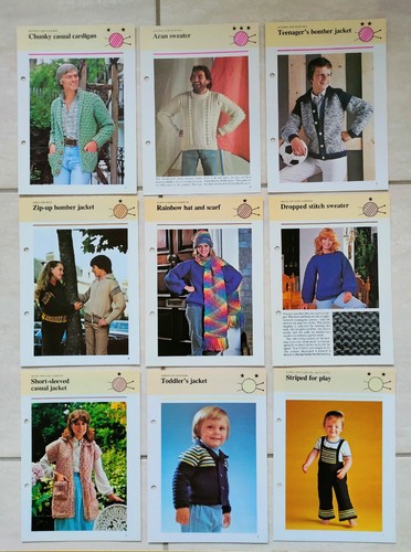 Vintage 1979 knitting patterns - 1979,