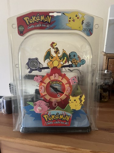 Pokémon vintage alarm clock - pokémon,