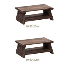 Coffee Table for Sitting The Floor Brown Living Room Versatile Floor Table