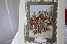 ART Military Print 1910 The Kings Own Regiments of the Indian Army