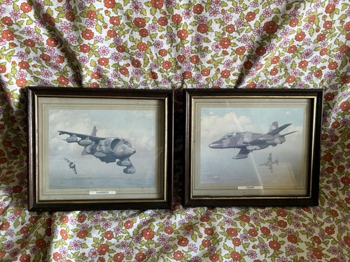 Vintage 1985 raf harrier - vintage,