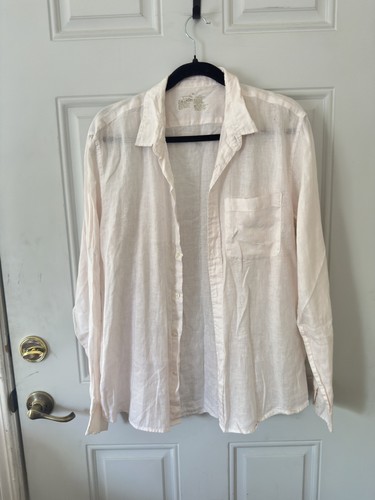 Muji linen shirt - muji, men