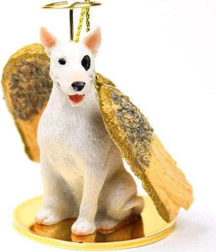Bull terrier angel tiny one - terrier,