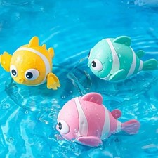 Baby Bath Toy Wind-Up Swimming