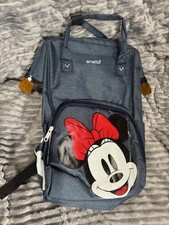 Anello x Disney Minnie Mouse Backpack Denim Blue Japan Limited