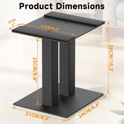 Pair speaker stands heavy - speaker, stands,