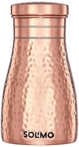 Pure copper water pot 950ml - pure,