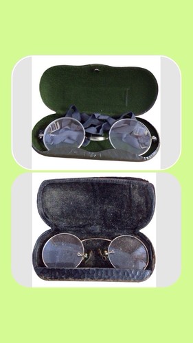 Antique pair eyeglasses - of, &