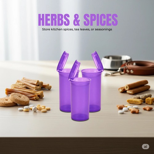 Pop top squeeze container pots - squeeze,