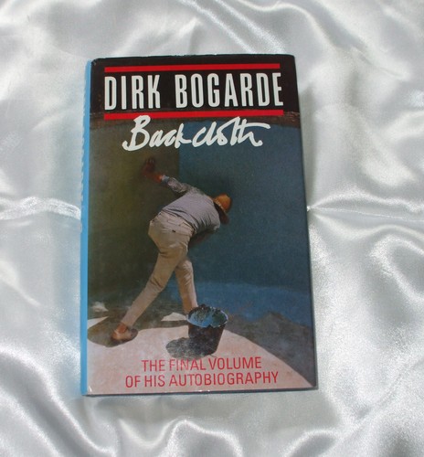 Dirk bogarde backcloth signed - dirk,