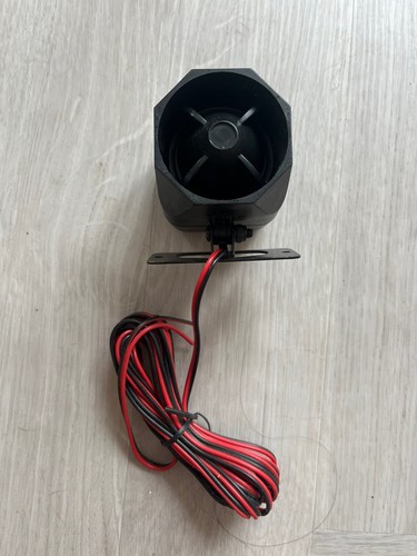 Car alarm siren - alarm, 12volts.
