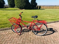 VINTAGE ROYAL MAIL PASHLEY POSTMANS DELIVERY CARGO BIKE