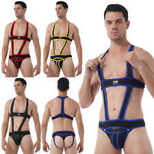 Mens Sexy Jockstrap One-piece