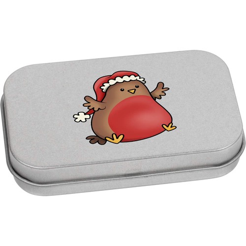 Christmas robin metal hinged - robin',