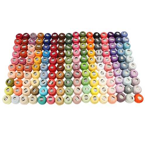 160 colors cotton pearl thread - cotton,