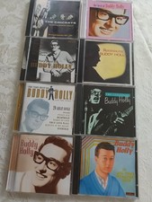BUDDY HOLLY CD's X 8 - JOB LOT - AS LISTED