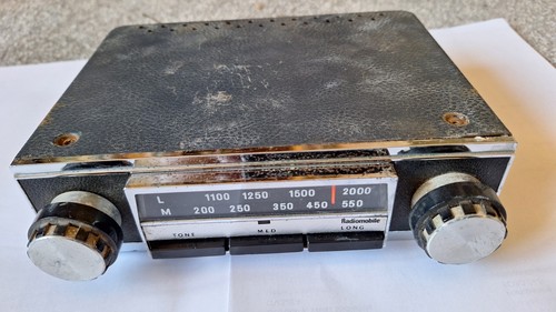 Vintage radiomobile model - vintage,
