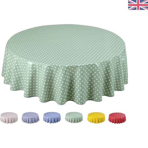 Elegant round oilcloth - elegant,