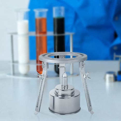 Lab bunsen burner tripod stand - burner,