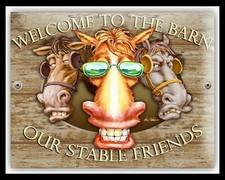 WELCOME TO THE BARN OUR STABLE