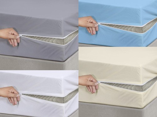 Zippered fitted sheet inch - fitted, 8