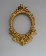 Vintage Gold Painted Plaster