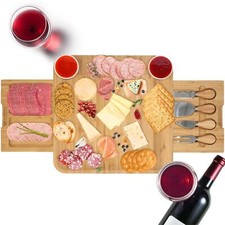 Bamboo Cheese Board & Knife