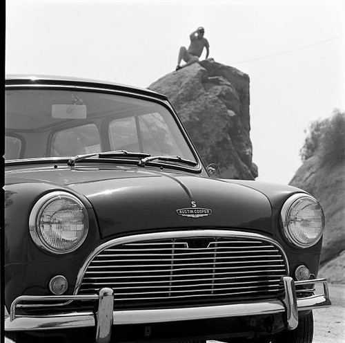 Austin mini cooper road - s,