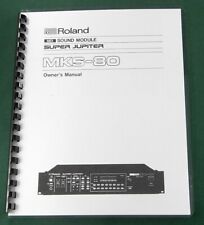 Roland MKS-80 Instruction